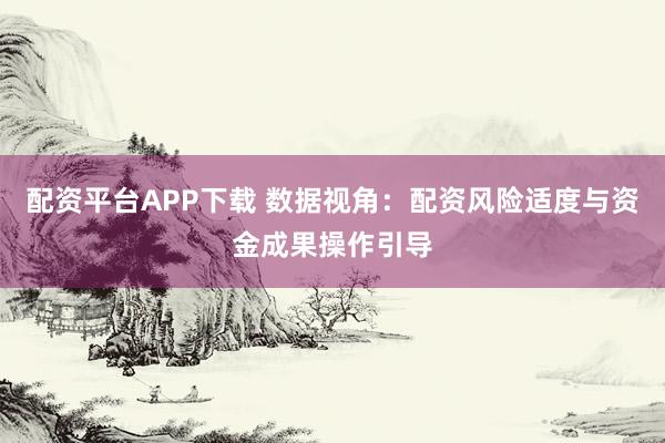 配资平台APP下载 数据视角：配资风险适度与资金成果操作引导